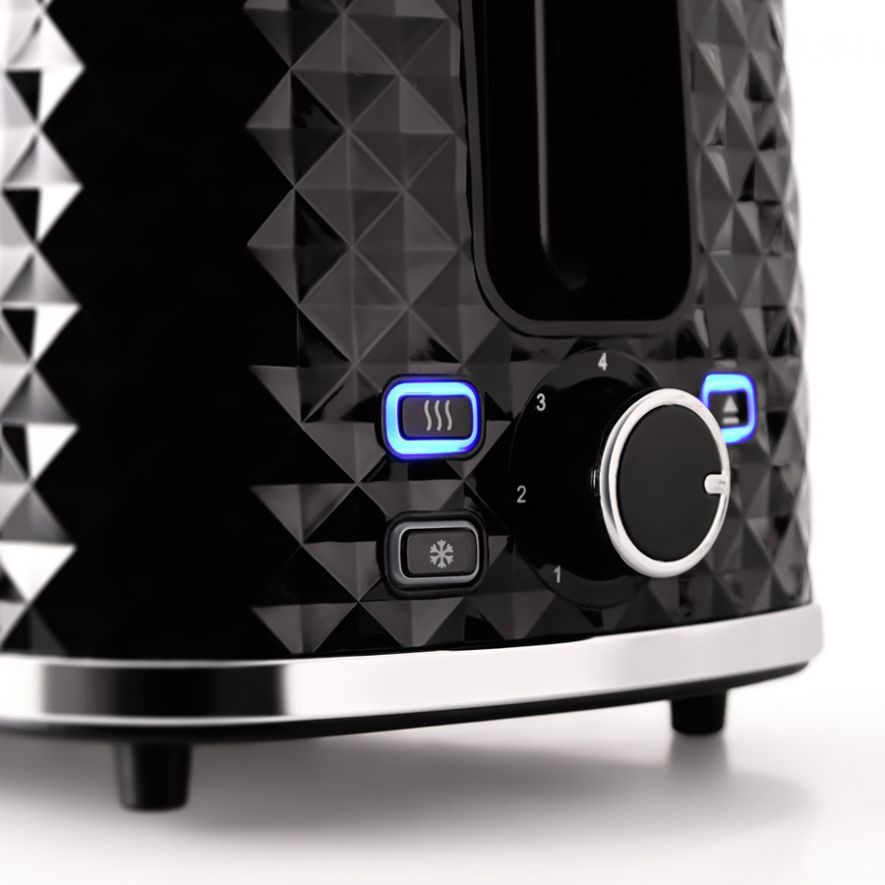 TO280C ELDOM Toaster TOSTI, bun rack, defrost system, black-4