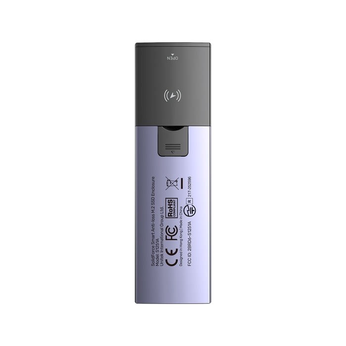 Kućište za M.2 NVMe SSD UNITEK SolidForce S1212A, USB-C 10Gbps-3