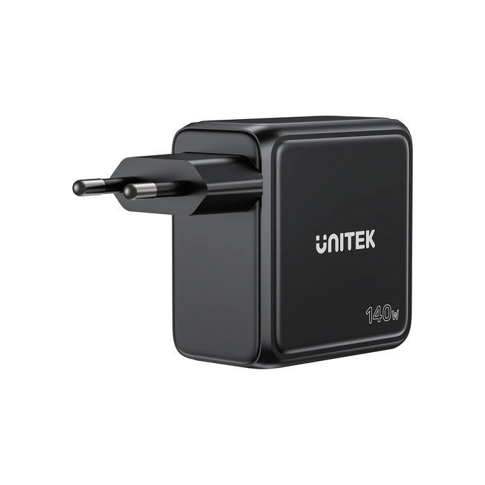 Zidni punjač UNITEK 140W GaN s LCD zaslonom (3x USB-C, PD 3.1)-0