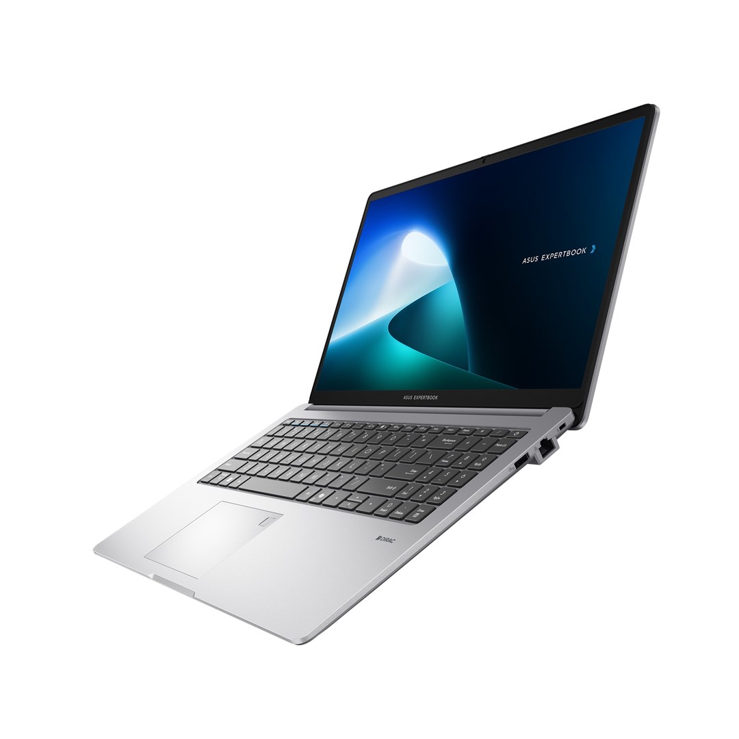 Laptop ASUS ExpertBook P1 P1503CVA-S72319X (15.6", FHD, Intel Core 5 210H, 16GB, 512GB SSD, Intel Graphics, Windows 11 Pro, Non-HR tipkovnica, Misty Grey)