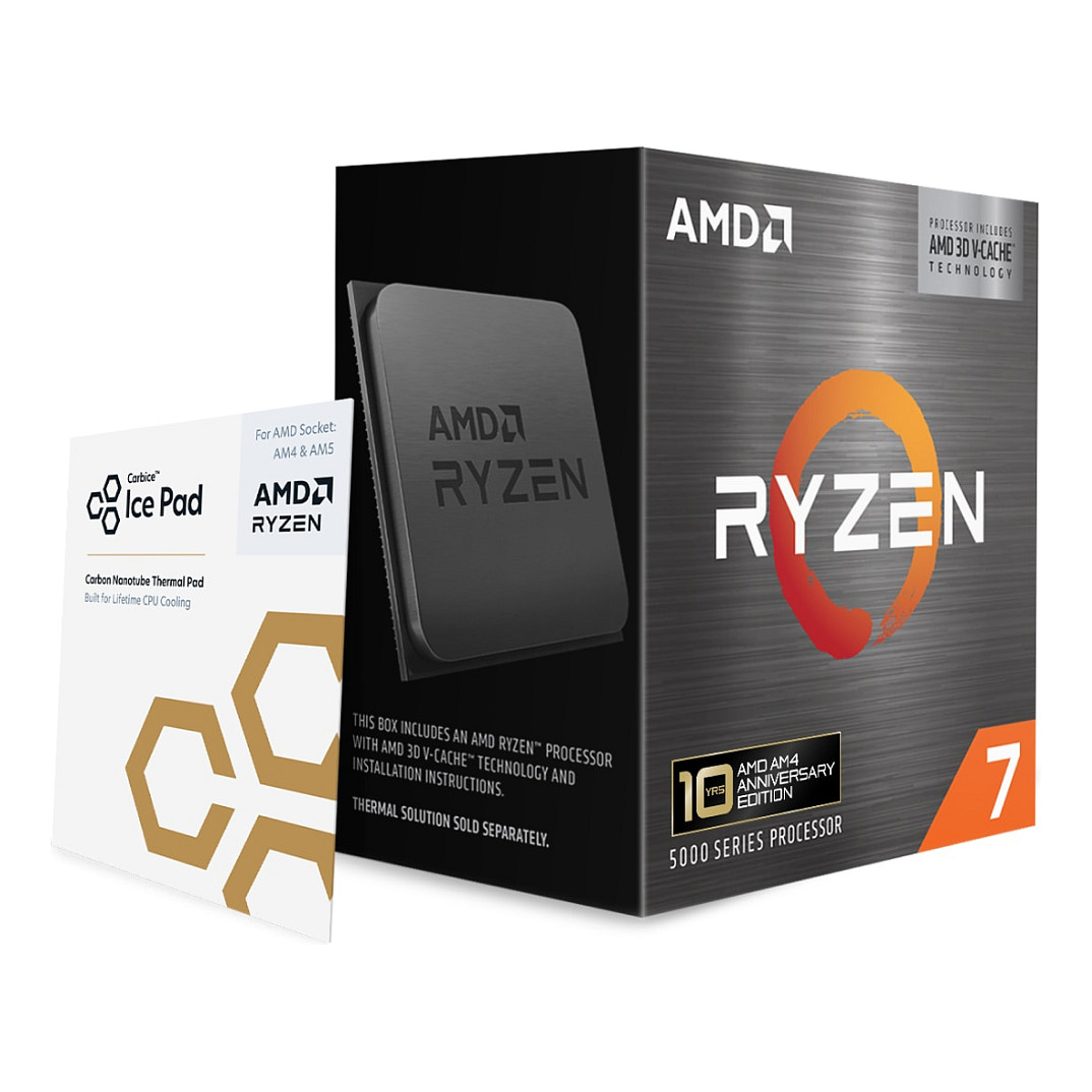 AMD Ryzen 7 5800X3D processor 3.4 GHz 96 MB L3 Box