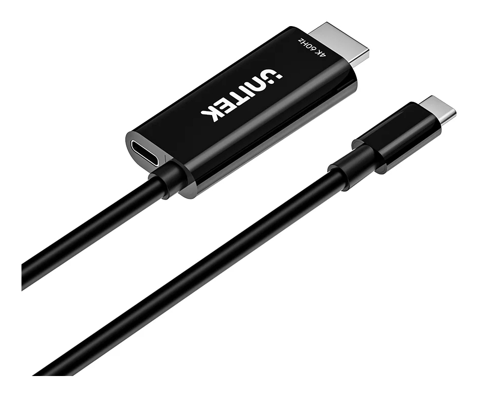 UNITEK CABLE USB-C TO HDMI 4K60HZ WITH PD 100W-0