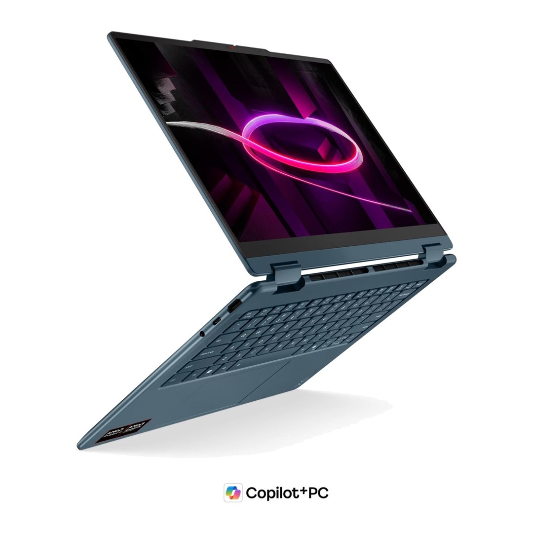 Lenovo Yoga 7 Gen 11 14AGP11 Ryzen AI 5 435 14"WUXGA Touch OLED 400nits 60Hz Glossy 16GB LPDDR5X-8000 SSD512 Radeon 840M Graphics 5.0MP + IR 70Wh Win11 Tidal Teal-8