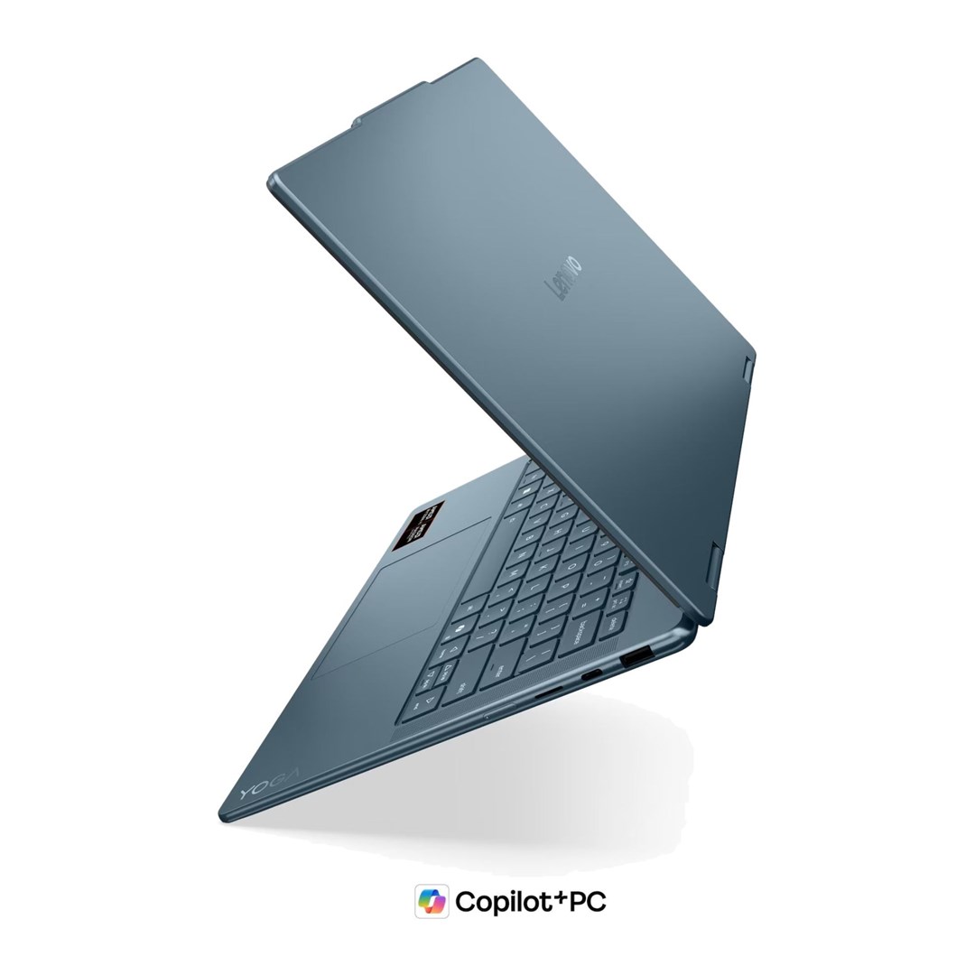 Lenovo Yoga 7 Gen 11 14AGP11 Ryzen AI 5 435 14"WUXGA Touch OLED 400nits 60Hz Glossy 16GB LPDDR5X-8000 SSD512 Radeon 840M Graphics 5.0MP + IR 70Wh Win11 Tidal Teal-6