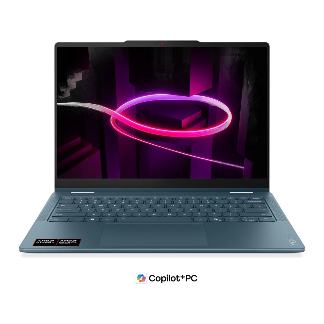 Lenovo Yoga 7 Gen 11 14AGP11 Ryzen AI 5 435 14"WUXGA Touch OLED 400nits 60Hz Glossy 16GB LPDDR5X-8000 SSD512 Radeon 840M Graphics 5.0MP + IR 70Wh Win11 Tidal Teal-5