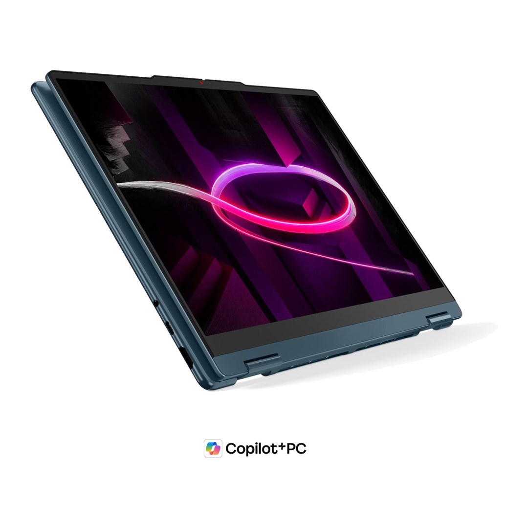 Lenovo Yoga 7 Gen 11 14AGP11 Ryzen AI 5 435 14"WUXGA Touch OLED 400nits 60Hz Glossy 16GB LPDDR5X-8000 SSD512 Radeon 840M Graphics 5.0MP + IR 70Wh Win11 Tidal Teal-4