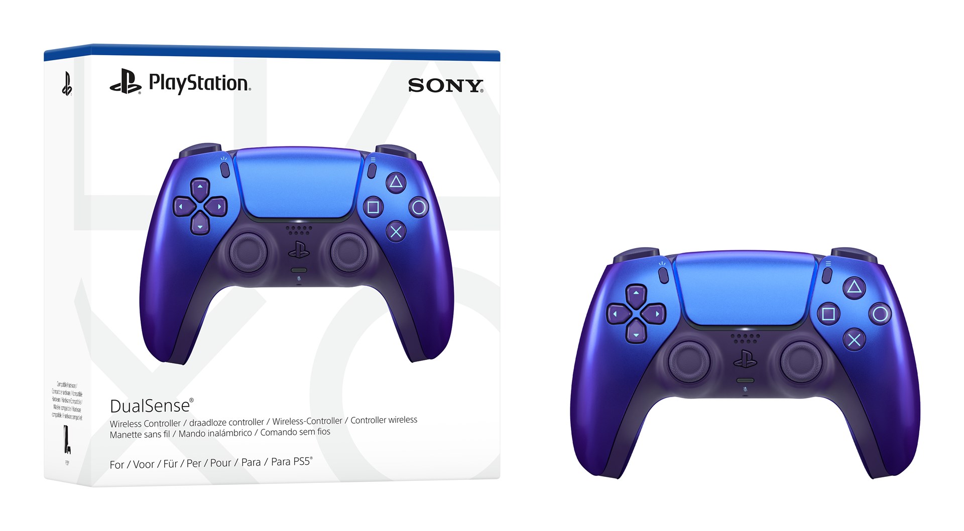 Sony DualSense Chroma Indigo V3-5