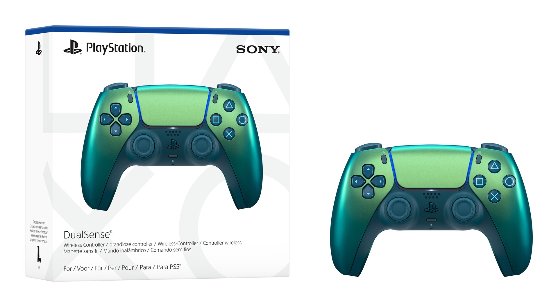 Sony DualSense Chroma Teal V3-5