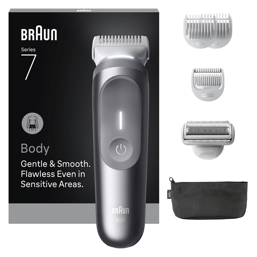 Braun Series 7 80789703 body groomer/shaver Grey