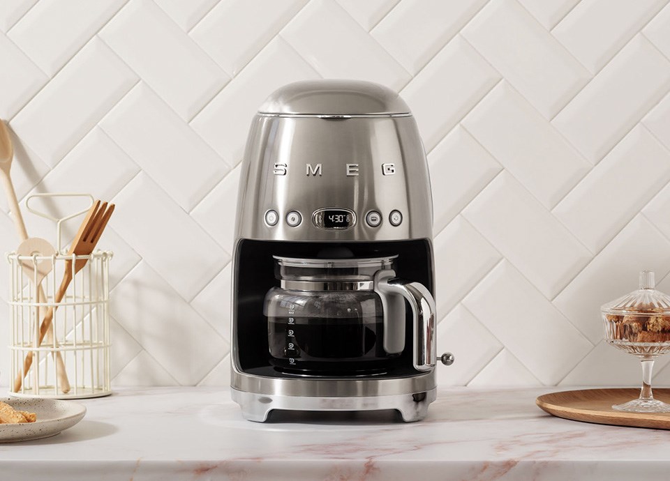 Smeg 50's Style Drip Filter Coffee Machine DCF02SSEU Stainless steel-7