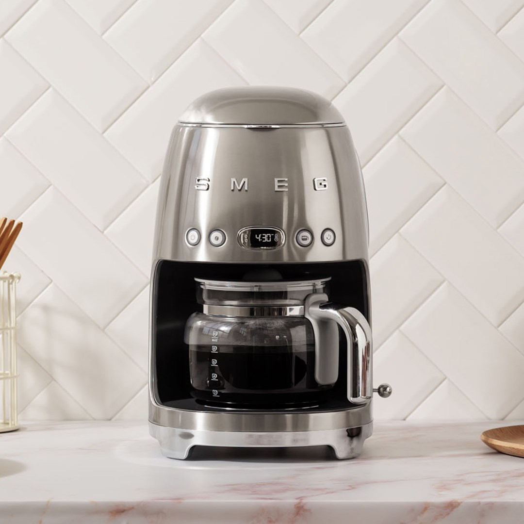 Smeg 50's Style Drip Filter Coffee Machine DCF02SSEU Stainless steel-10