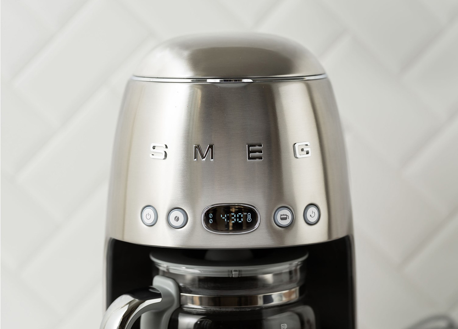 Smeg 50's Style Drip Filter Coffee Machine DCF02SSEU Stainless steel-11