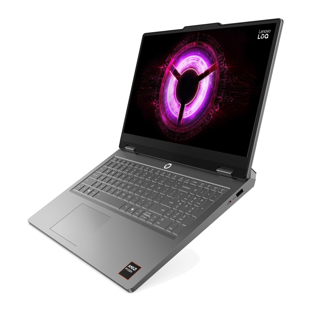 Lenovo LOQ Essential 15ARP11 Ryzen 7 170 15.6" FHD IPS 300nits 144Hz AG 16GB DDR5 4800 SSD512 GeForce RTX 5060 8GB Cam720p 60Wh NoOS Luna Grey-2