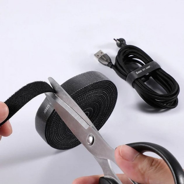 Baseus ACMGT-F01 strap Universal Flannel, Polypropylene (PP) Black-2