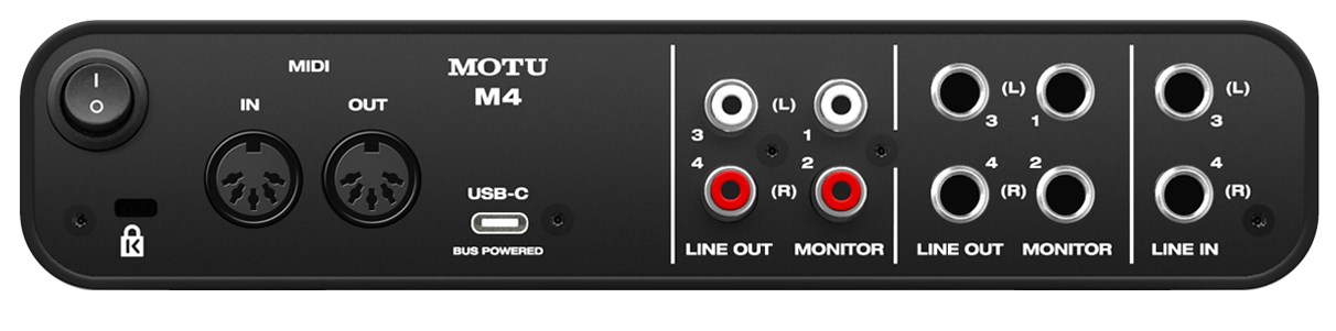 Audio sučelje MOTU M4 (4-in/4-out USB-C)-1