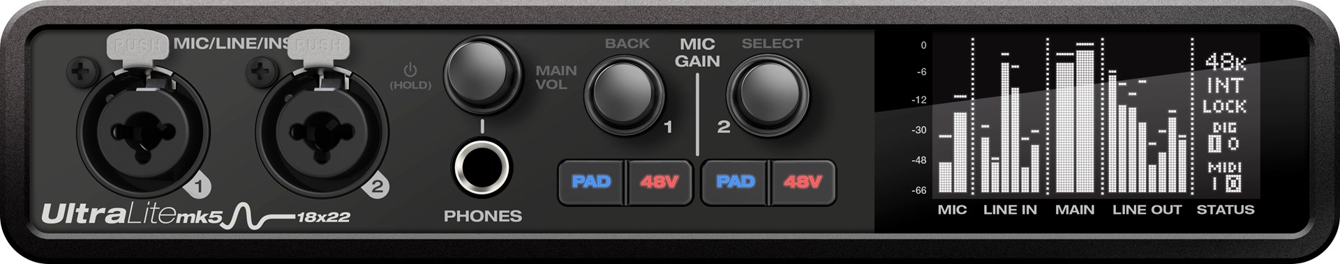 MOTU UltraLite-mk5 - audio interface