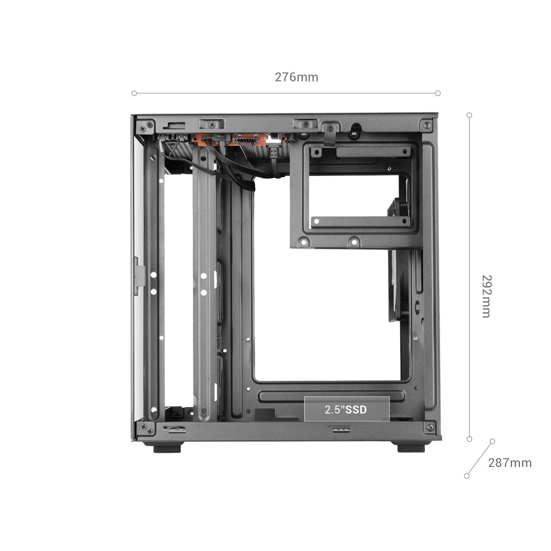 TACENS MARS MC-CUBE 1xARGB USB-C mATX- obudowa/cases-6
