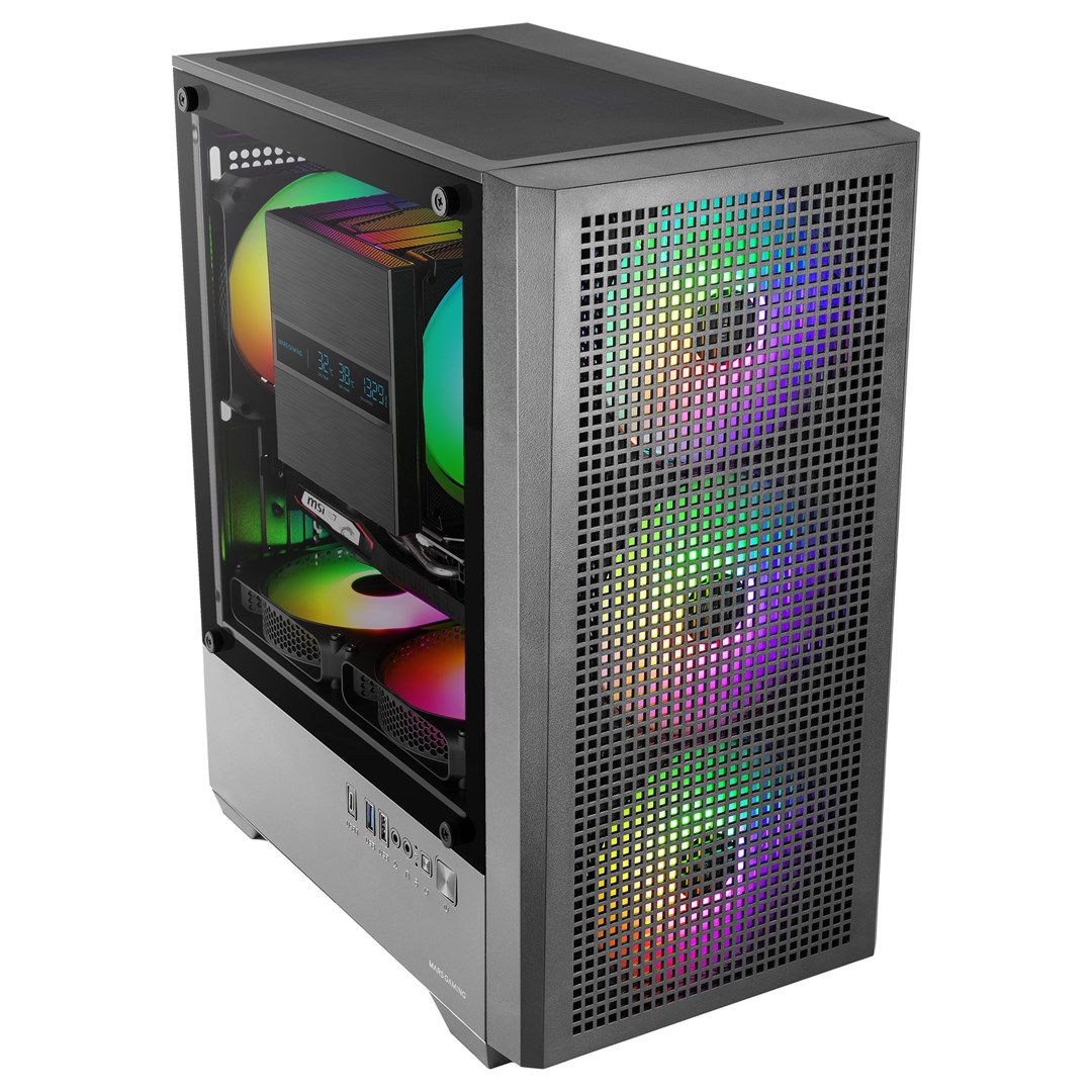 TACENS MARS MC-QUANTUM 3xFDB120+1xARGB120 USB-C ATX-obudowa/cases-2