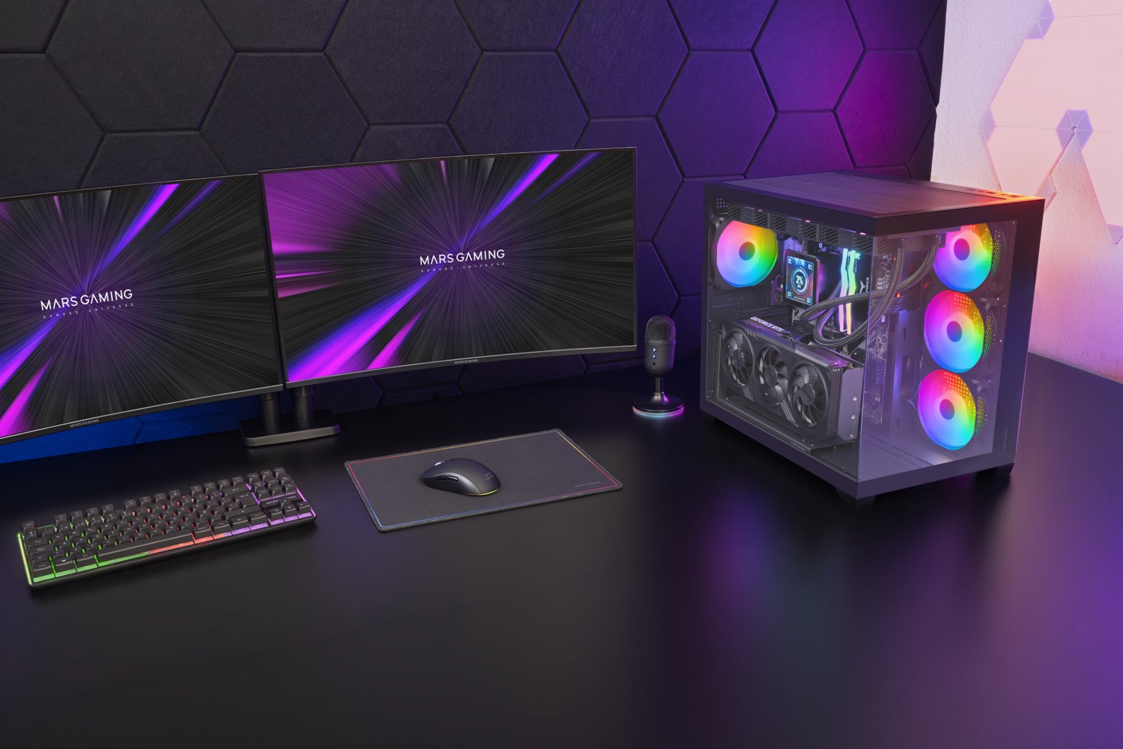 TACENS MARS MC-V5 4xARGB USB-C ATX-obudowa/cases-6