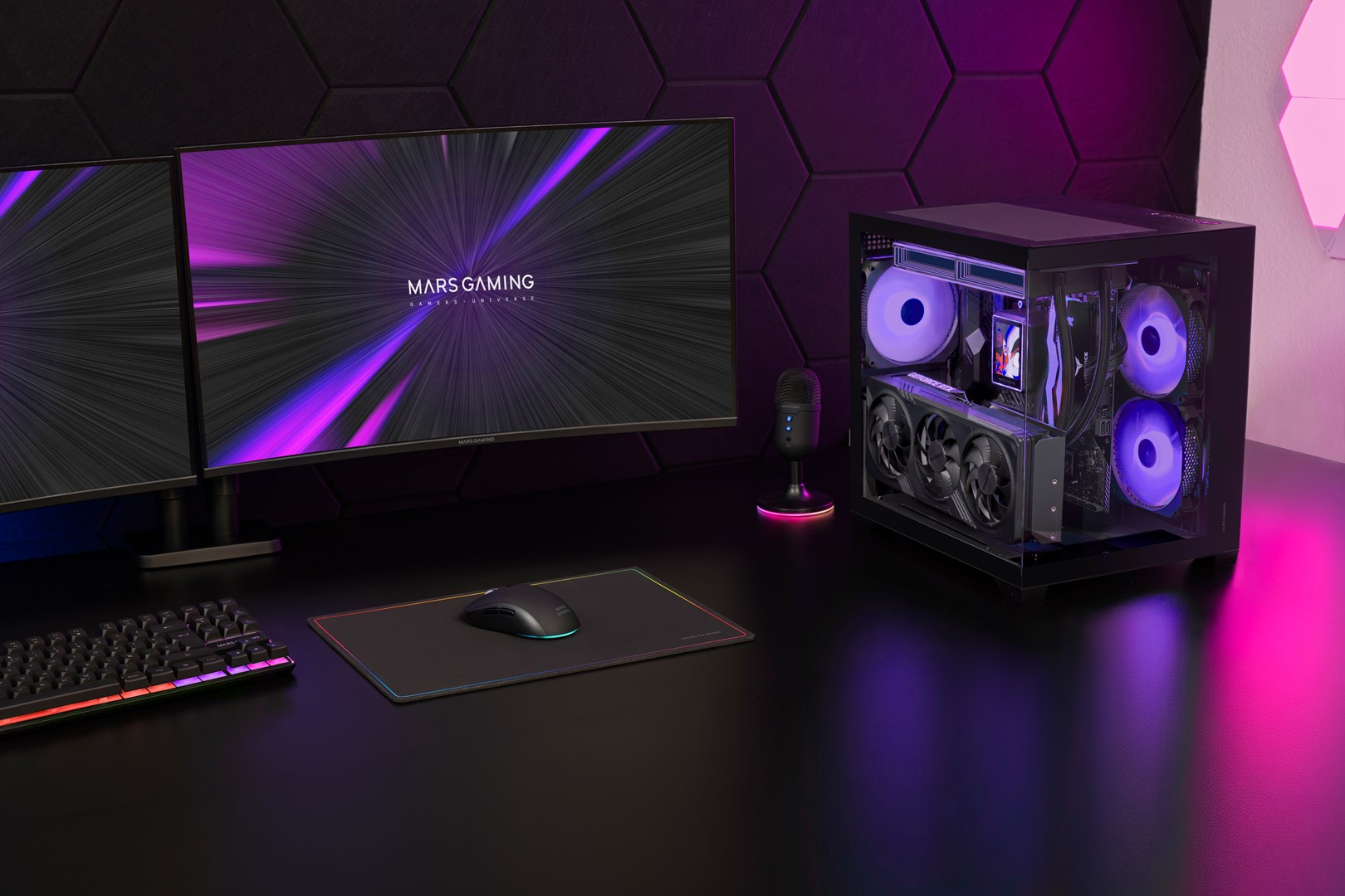 TACENS MARS MC-VIEW3 3xARGB USB-C mATX- obudowa/cases-11