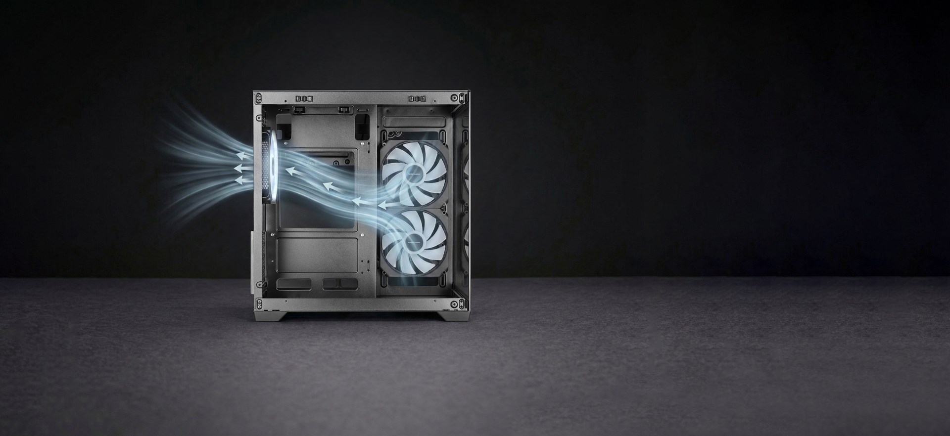 TACENS MARS MC-VIEW3 3xARGB USB-C mATX- obudowa/cases-10