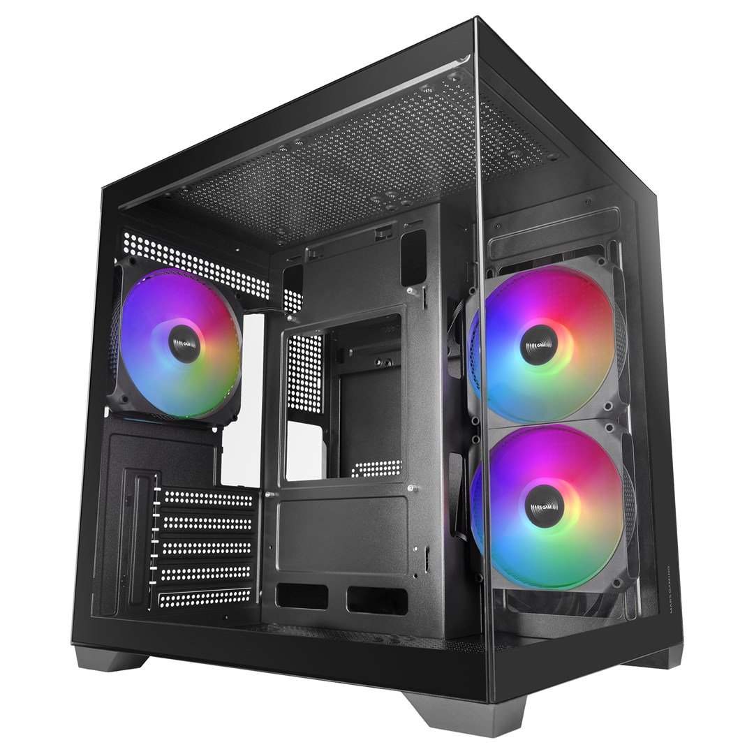 TACENS MARS MC-VIEW3 3xARGB USB-C mATX- obudowa/cases-0