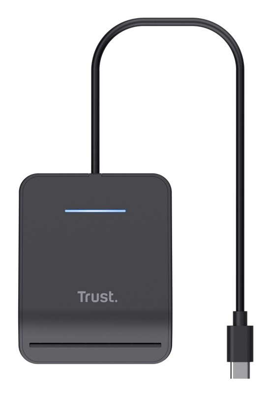 Trust Primo smart card reader Indoor USB USB Type-C Black-4