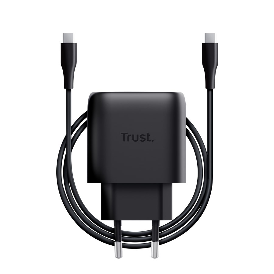 Univerzalni punjač TRUST Maxo 45W USB-C crna boja-3