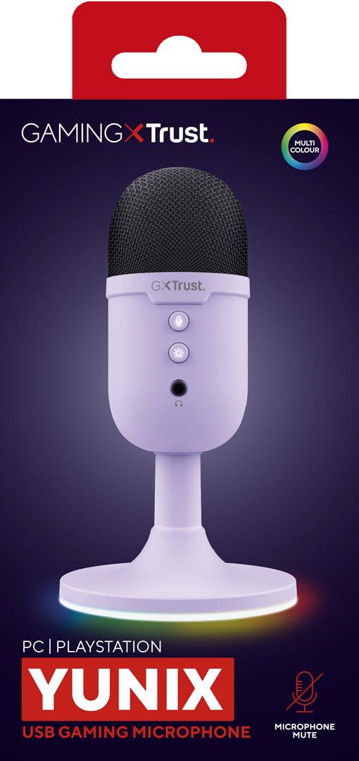 Trust GXT 234P Yunix Purple Table microphone-6