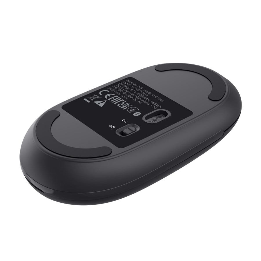 Trust Seron Slim Multi mouse Office Ambidextrous RF Wireless + Bluetooth Optical 3200 DPI-6