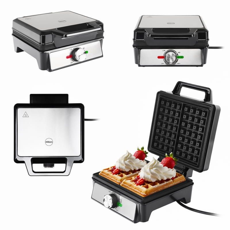 ELDOM WA1600 WAFLO WAFFLE IRON 1600W-2