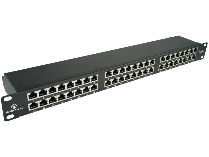 Patch panel ALANTEC STP cat.6 48 ports IDC (PK050)