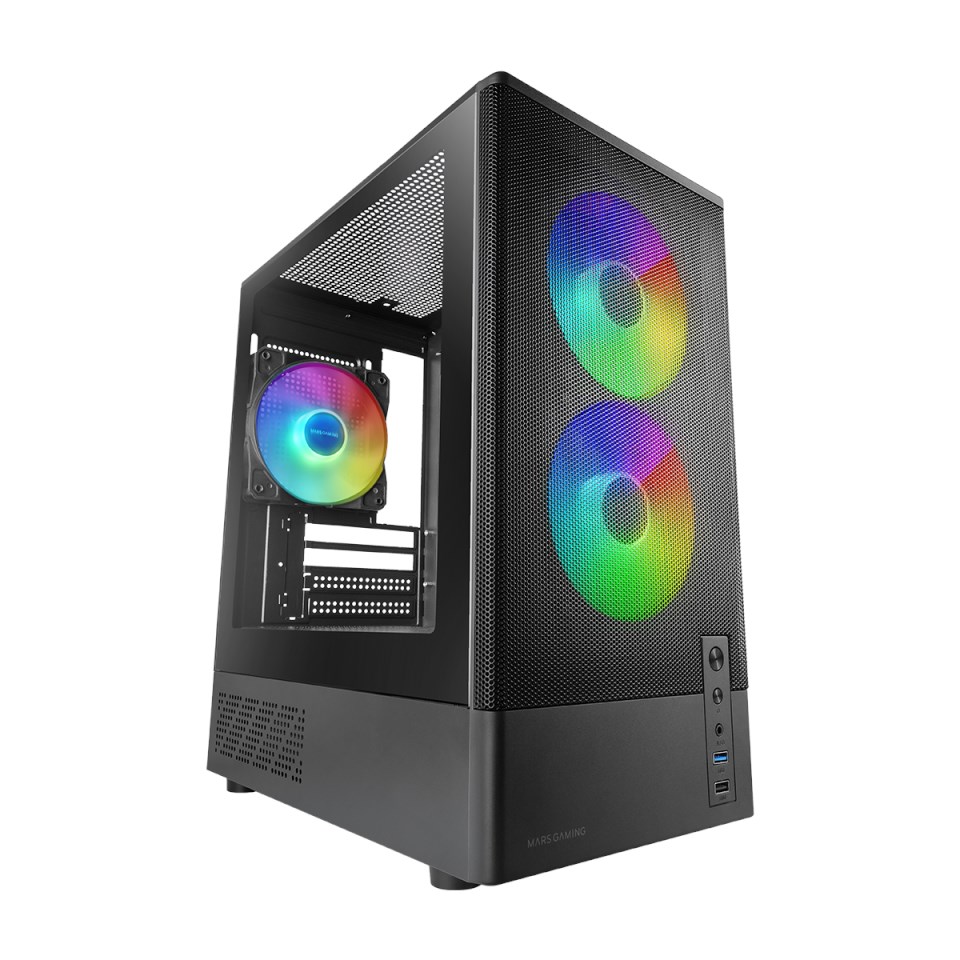 TACENS MARS MC-ONYX 3xARGB mATX- obudowa/cases-0