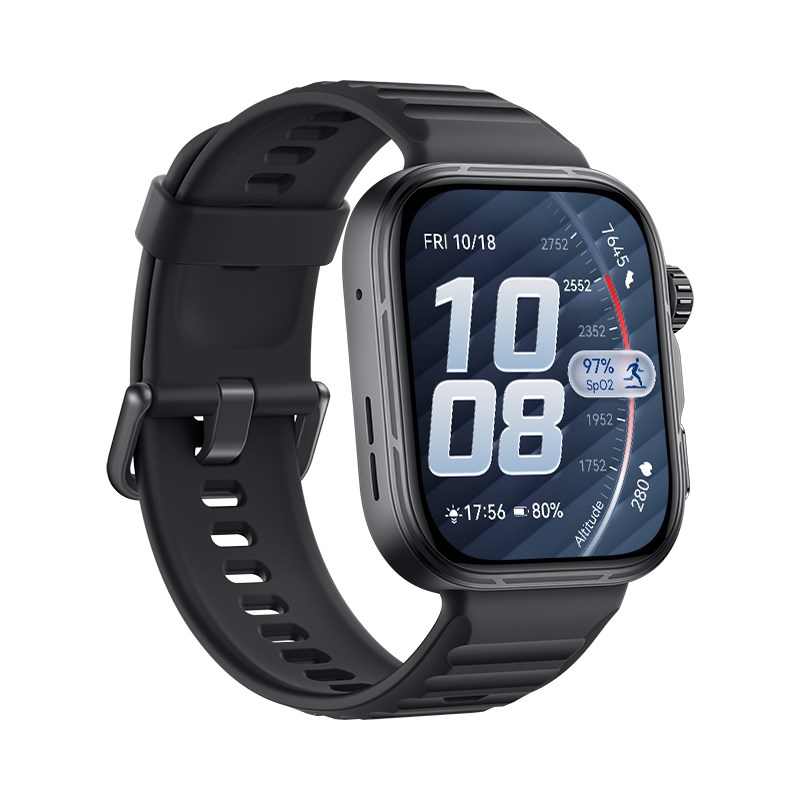 Huawei WATCH Fit 5 Pro 4.88 cm (1.92") AMOLED 44.5 mm Digital 480 x 408 pixels Touchscreen Black GPS (satellite)-2