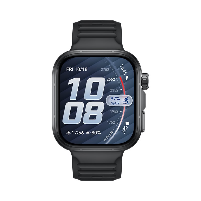 Huawei WATCH Fit 5 Pro 4.88 cm (1.92") AMOLED 44.5 mm Digital 480 x 408 pixels Touchscreen Black GPS (satellite)-0