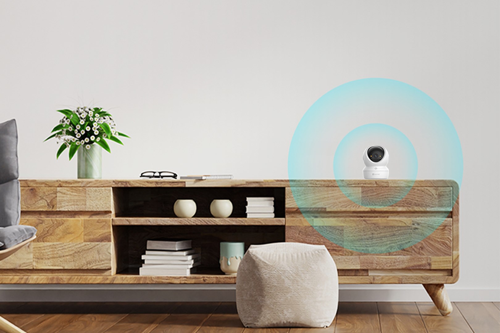 EZVIZ H6c G1 4K Spherical IP security camera Indoor 3840 x 2160 pixels Ceiling/Wall/Desk-25