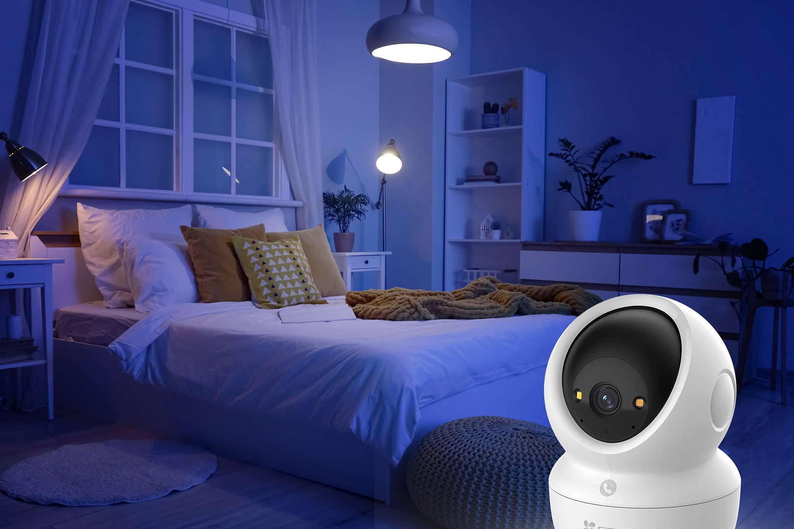 EZVIZ H6c G1 4K Spherical IP security camera Indoor 3840 x 2160 pixels Ceiling/Wall/Desk-18