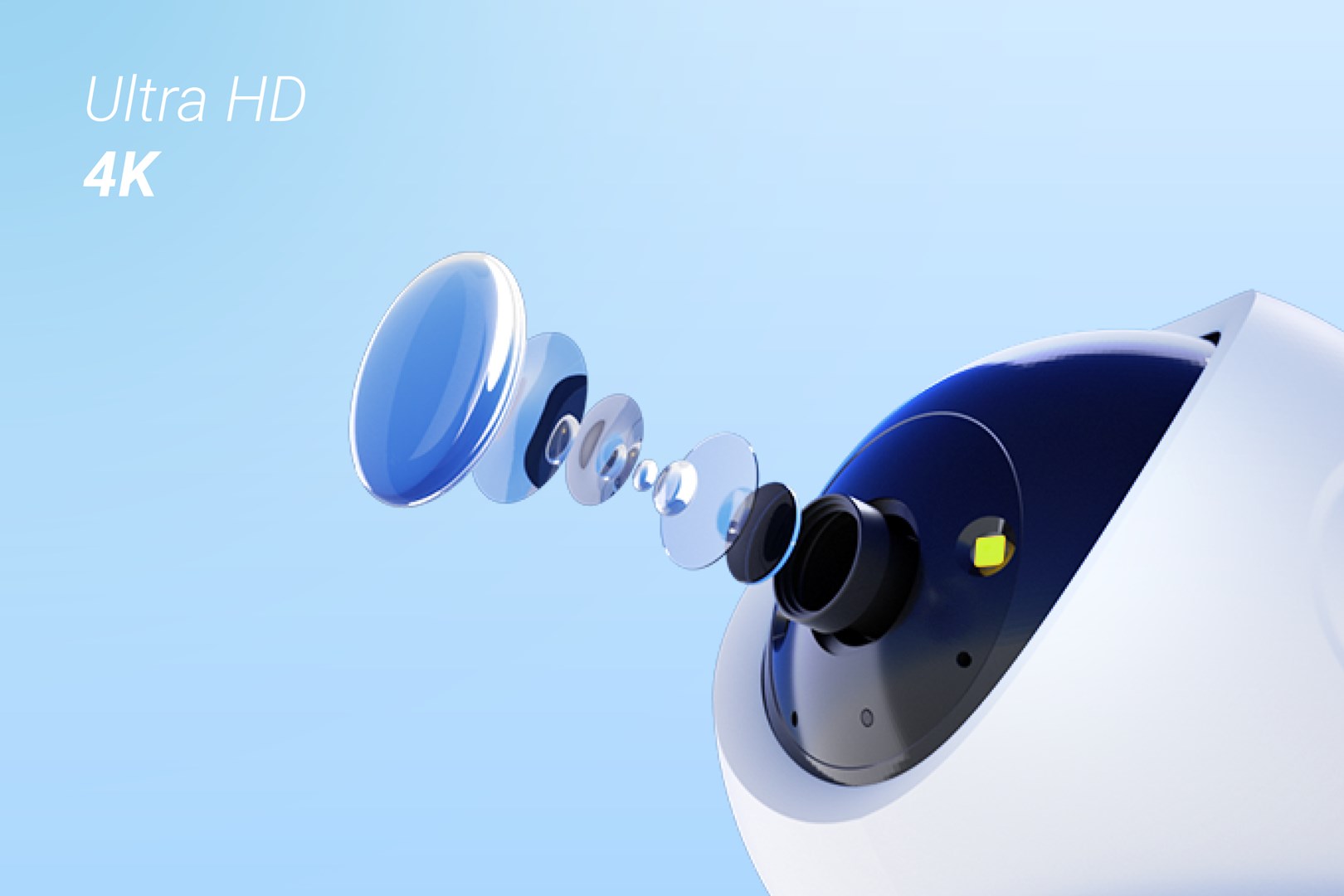 EZVIZ H6c G1 4K Spherical IP security camera Indoor 3840 x 2160 pixels Ceiling/Wall/Desk-14