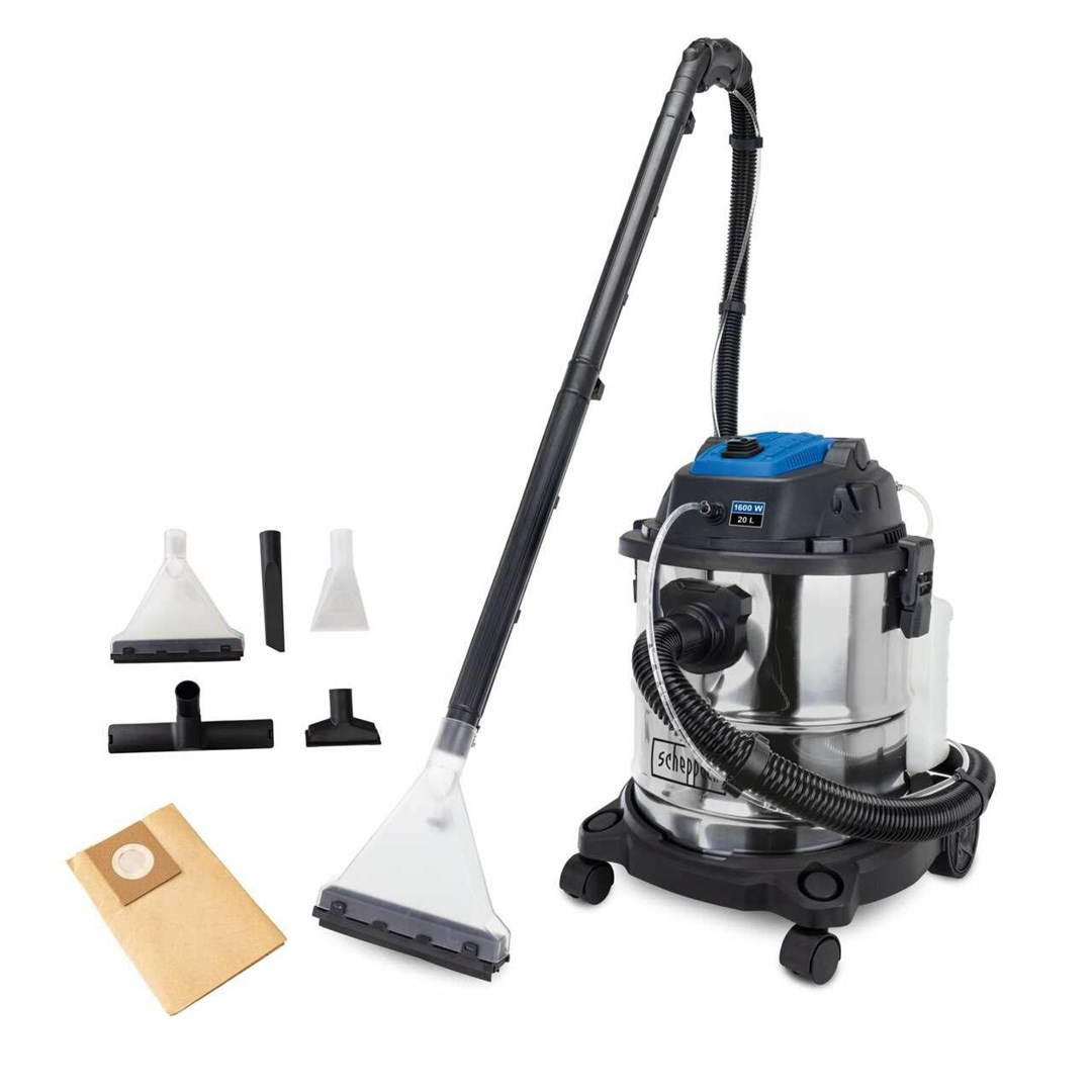 Usisavač za mokro i suho usisavanje SCHEPPACH SprayVac20 (1600W, 20L)
