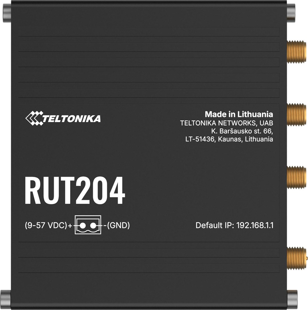 Teltonika RUT204 router przemysłowy 4G / LTE (RUT2040AAAA0) RS232/CAN-0