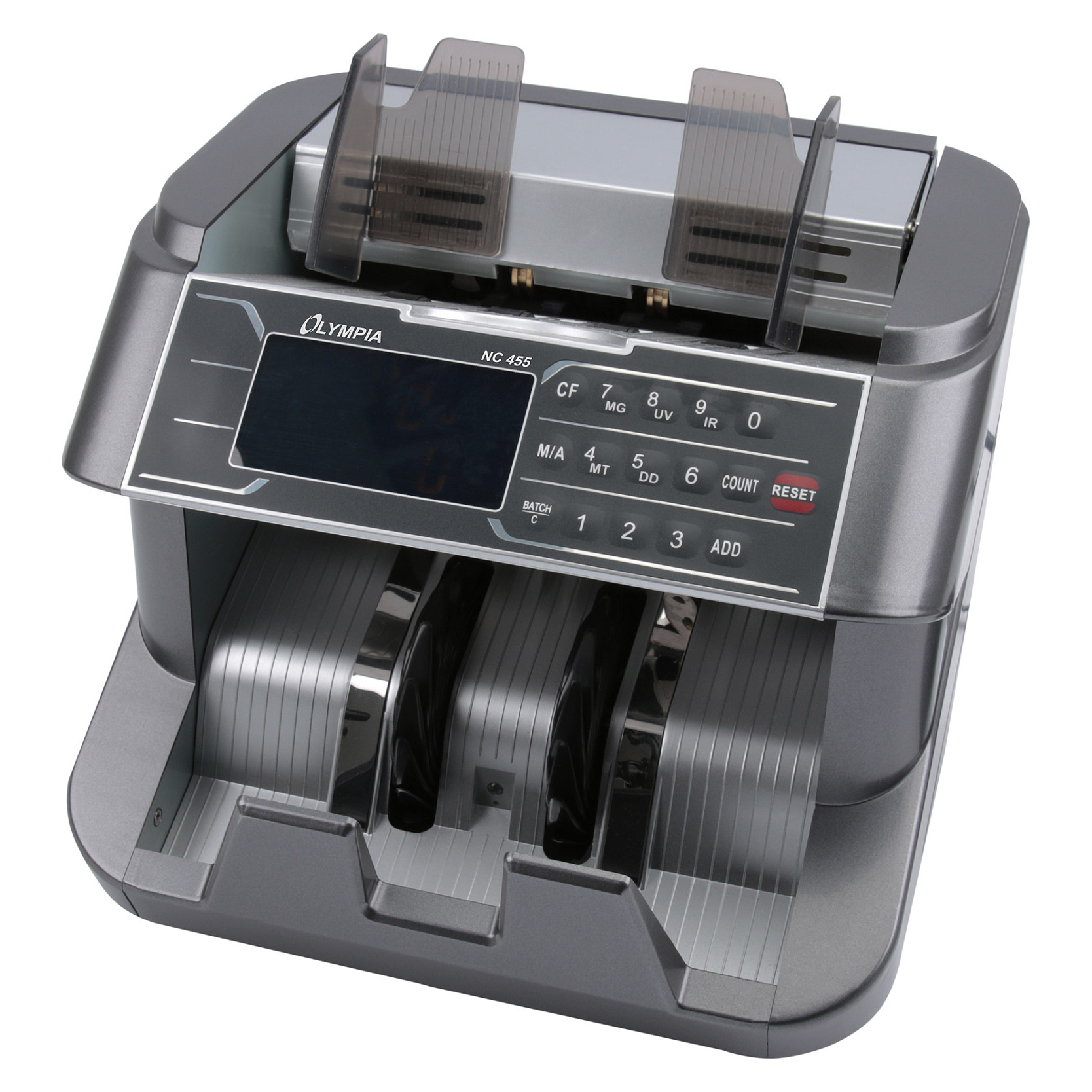 Olympia NC 455 Banknote counting machine Grey-4