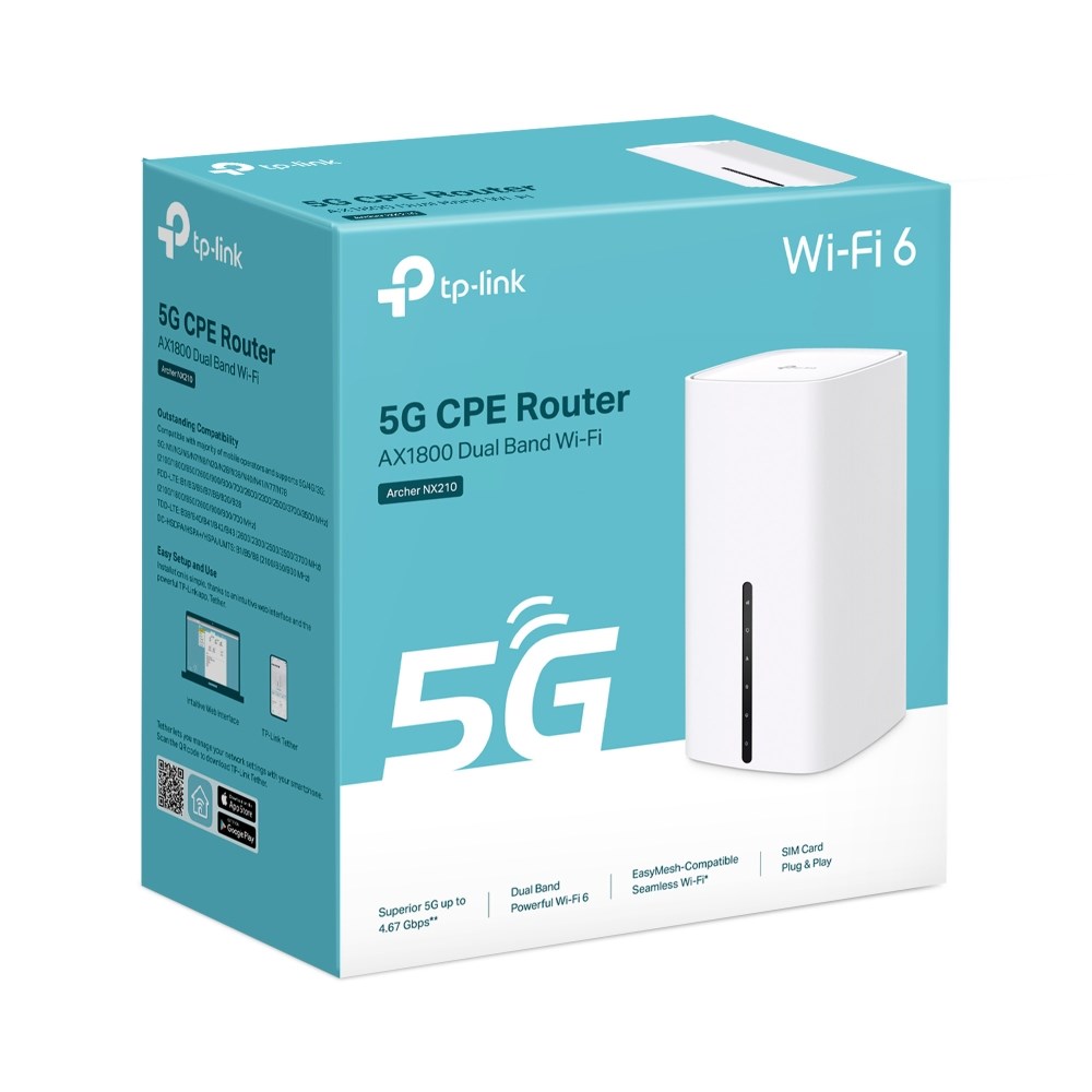 TP-Link Archer NX210 wireless router Gigabit Ethernet Dual-band (2.4 GHz / 5 GHz) 5G White-6