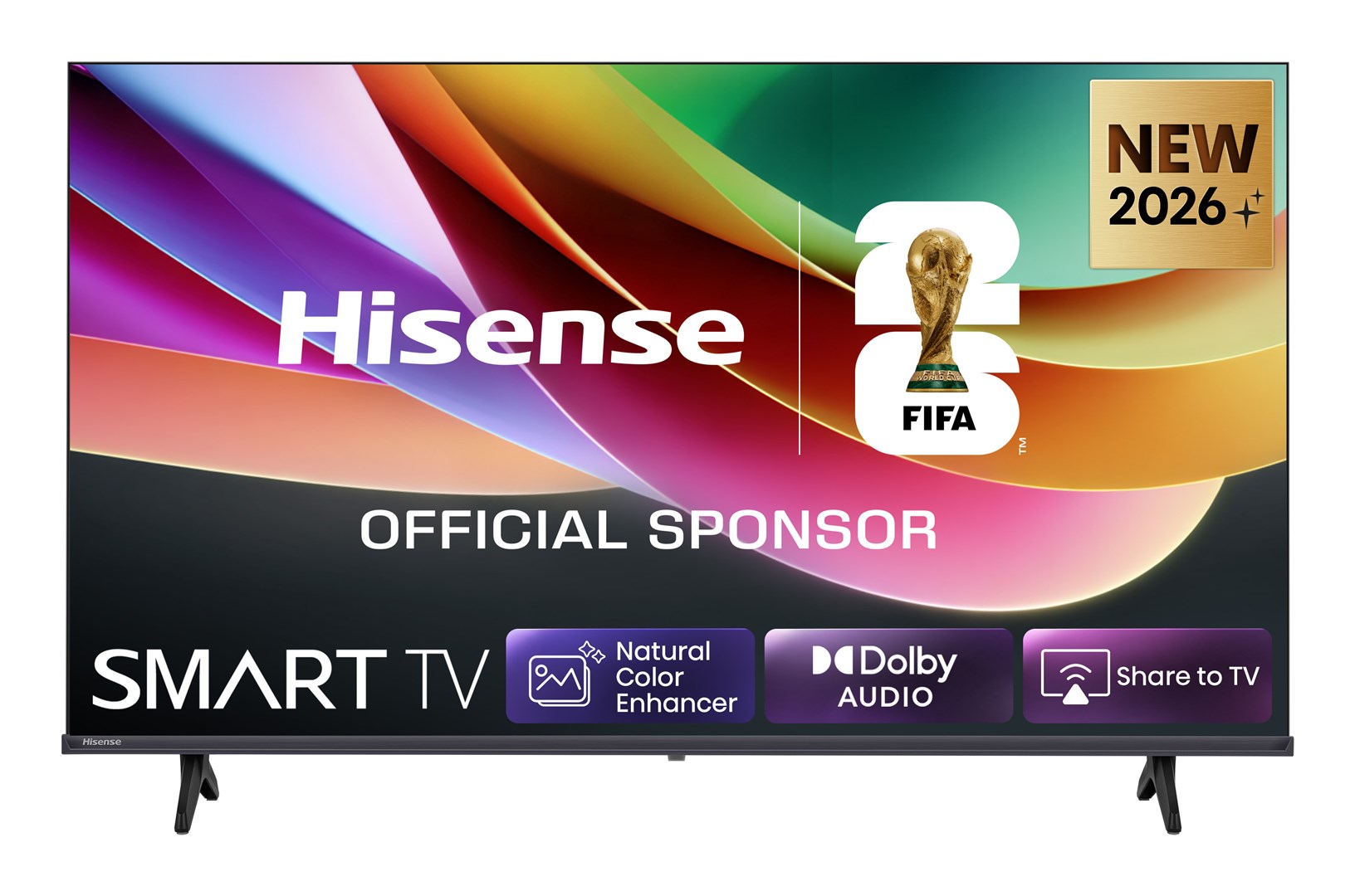 Hisense 40A4S 101.6 cm (40") Full HD Smart TV Wi-Fi Black 200 cd/m²-0
