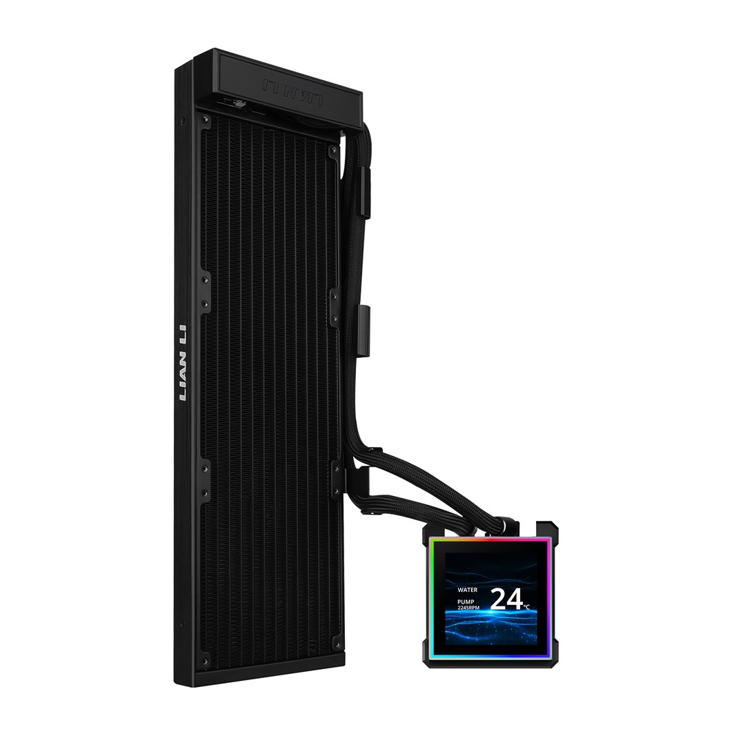 Lian Li HydroShift II LCD-S 360 Fanless Processor Liquid cooling kit Black 1 pc(s)-2