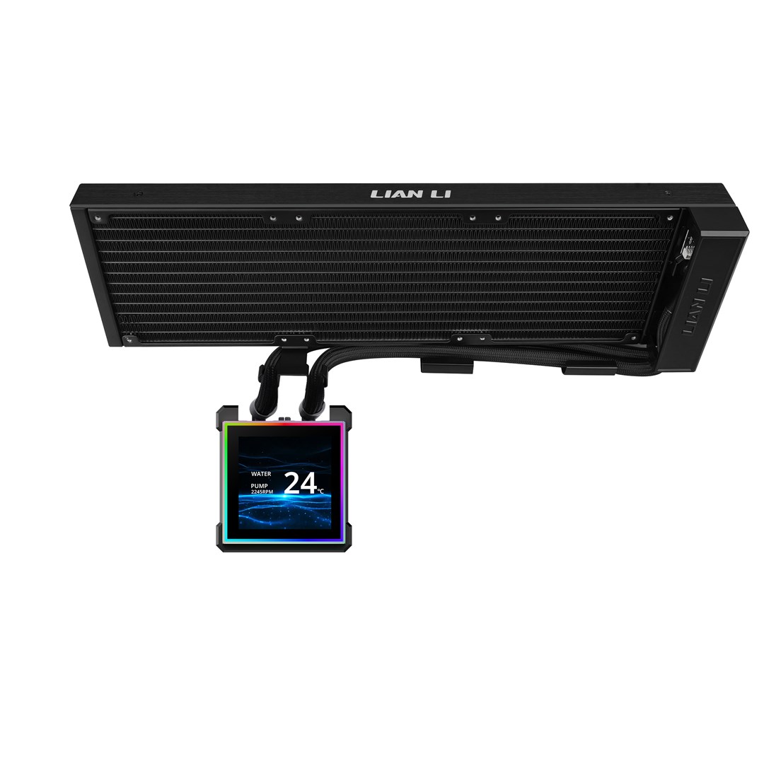 Lian Li HydroShift II LCD-S 360 Fanless Processor Liquid cooling kit Black 1 pc(s)-3