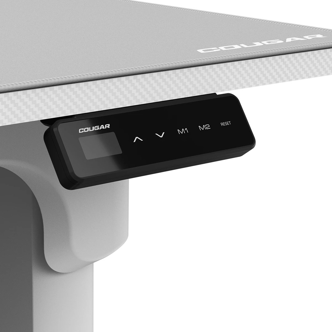 COUGAR Gaming Desk E-Grav 160, White-3