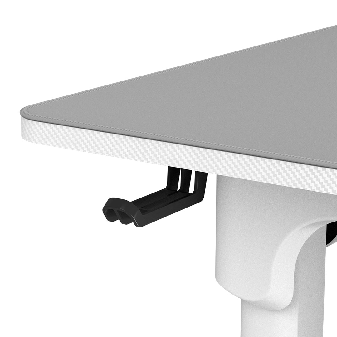 COUGAR Gaming Desk E-Grav 160, White-4