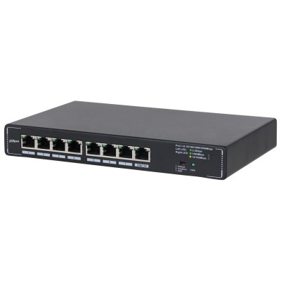 Dahua Technology SMG1008 network switch Unmanaged 2.5G Ethernet (100/1000/2500) Black-1