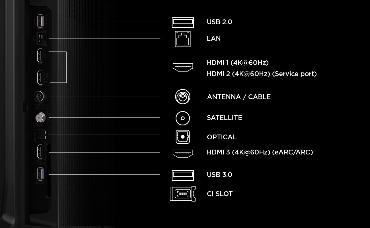 TCL P7L 43P7L TV 109.2 cm (43") 4K Ultra HD Smart TV Wi-Fi Black 400 cd/m²-4