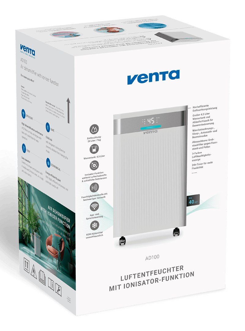 Venta AD100 4.5 L 41 dB 330 W White-2